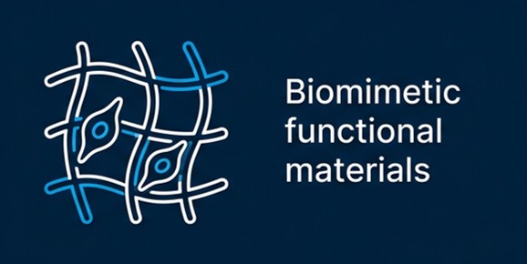 Biomimetic functional materials and peptide-based biomaterials